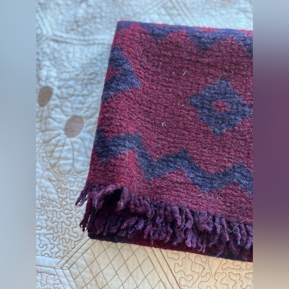 Wilfred Wool Mosaic Diamond Scarf - Picture 8 of 13